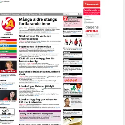Kommunalarbetaren startsida 2009