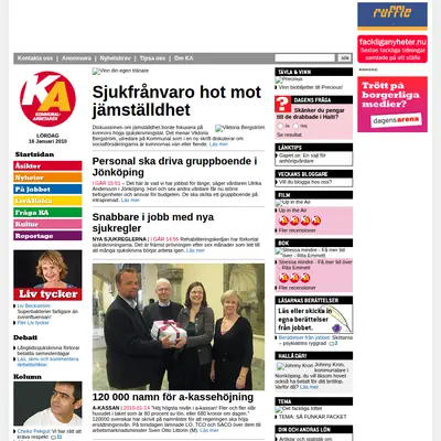 Kommunalarbetaren startsida 2010