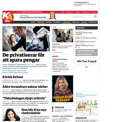 Kommunalarbetaren startsida 2014