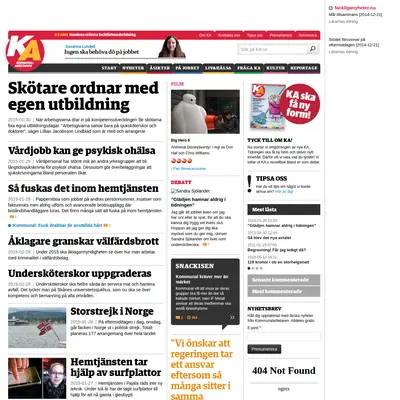 Kommunalarbetaren startsida 2015