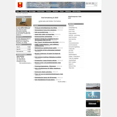 KALIX BLADET startsida 2010