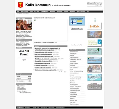 KALIX BLADET startsida 2013