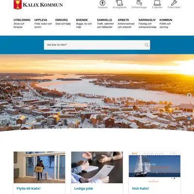 KALIX BLADET startsida 2025
