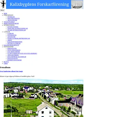 Kalixforskar Nytt startsida 2025