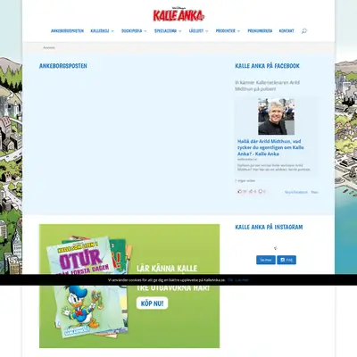 www.kalleanka.se startsida 2018