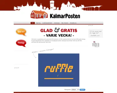 www.kalmarposten.se startsida 2013
