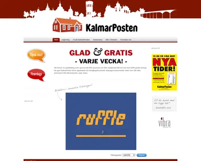 www.kalmarposten.se startsida 2014