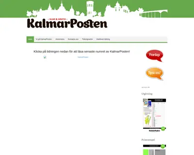 www.kalmarposten.se startsida 2017