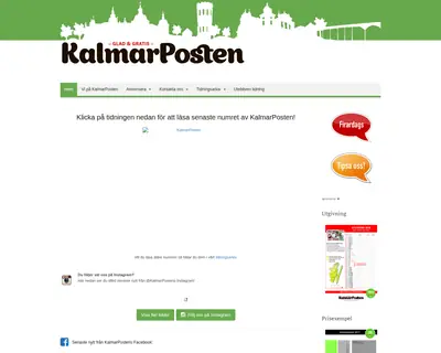 www.kalmarposten.se startsida 2018