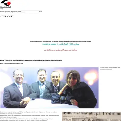 Kanal Global startsida 2024