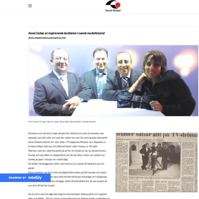 Kanal Global startsida 2025