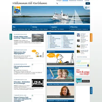 www.karlshamn.se startsida 2015