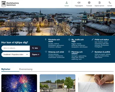 www.karlshamn.se startsida 2024