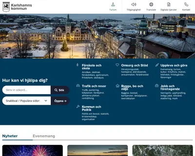 www.karlshamn.se startsida 2026