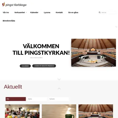 Pingst Karlskoga startsida 2023