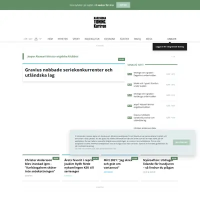 www.karlskogatidning.se startsida 2022