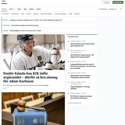 www.karlskogatidning.se startsida 2025