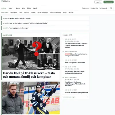 www.karlskogatidning.se startsida 2026