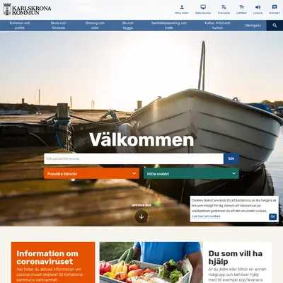 Karlskrona Nu startsida 2021