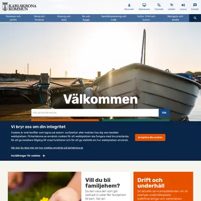Karlskrona Nu startsida 2023