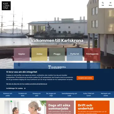 Karlskrona Nu startsida 2025