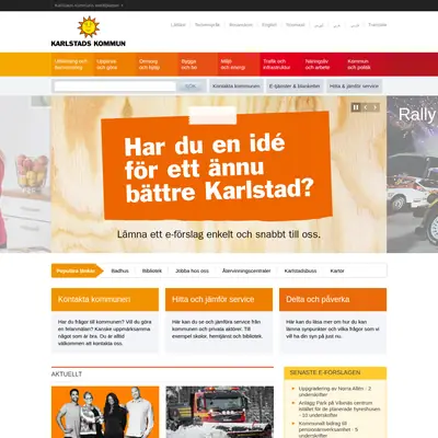 Vi i Karlstad startsida 2017