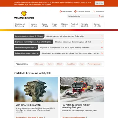 Vi i Karlstad startsida 2021