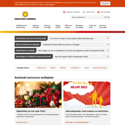 Vi i Karlstad startsida 2022