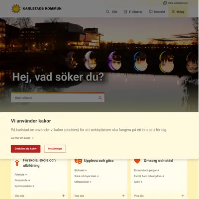 Vi i Karlstad startsida 2025