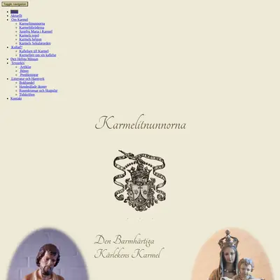 Karmel startsida 2022