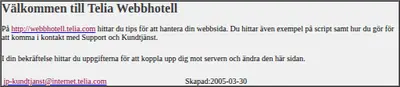 KATOLSKT MAGASIN startsida 2005