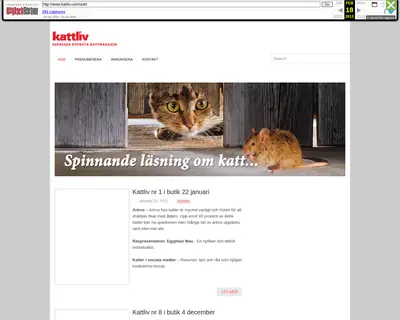 Kattliv startsida 2013