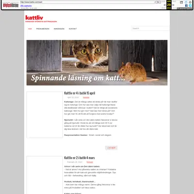 Kattliv startsida 2014