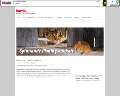Kattliv startsida 2021