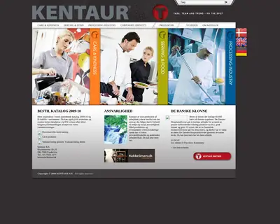 KENTAUR startsida 2010