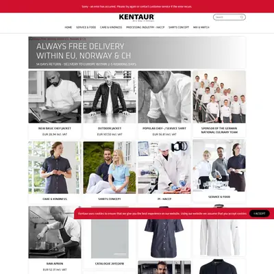 KENTAUR startsida 2018