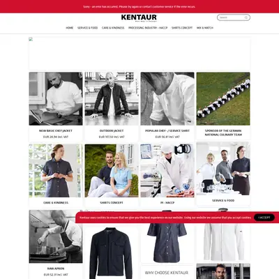 KENTAUR startsida 2019