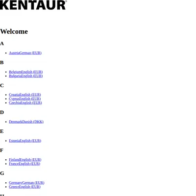 KENTAUR startsida 2025