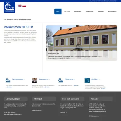 KFH-Nytt startsida 2019