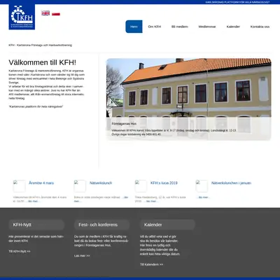 KFH-Nytt startsida 2020