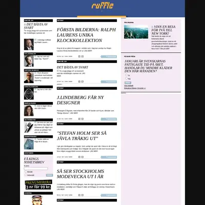 www.kingmagazine.se startsida 2009