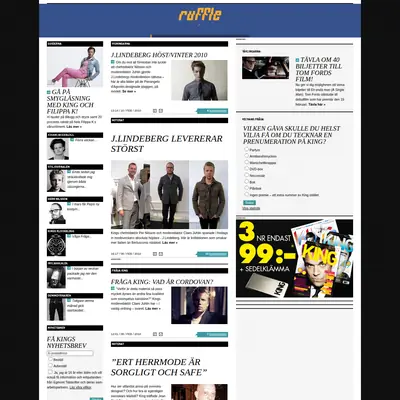 www.kingmagazine.se startsida 2010