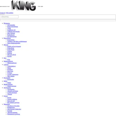 www.kingmagazine.se startsida 2012