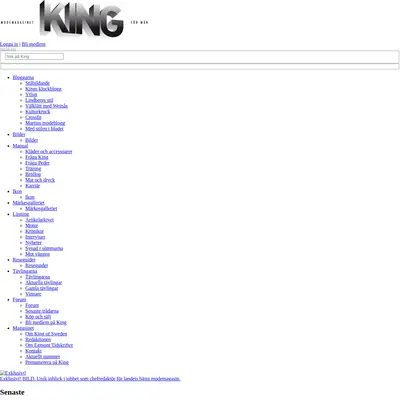 www.kingmagazine.se startsida 2013