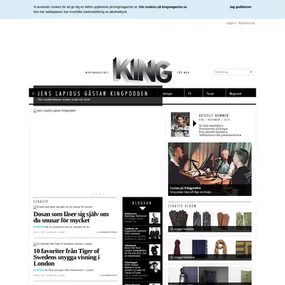 www.kingmagazine.se startsida 2016