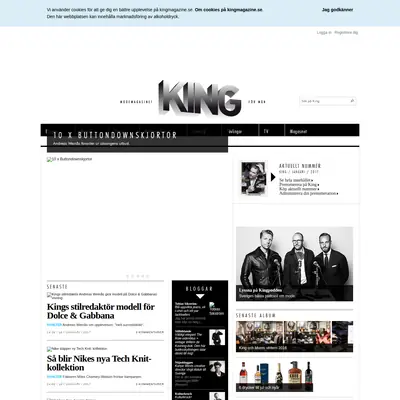 www.kingmagazine.se startsida 2017