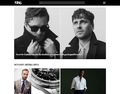 www.kingmagazine.se startsida 2022