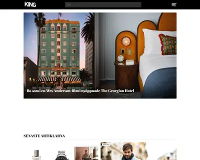 www.kingmagazine.se startsida 2024