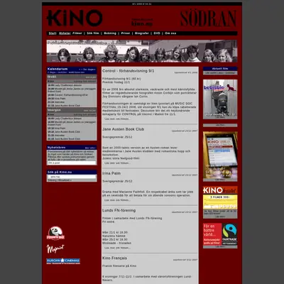 Djurexpressen startsida 2008