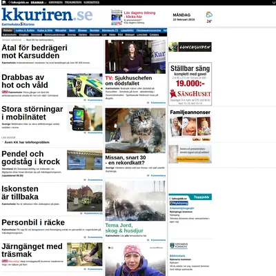 kkuriren.se startsida 2015